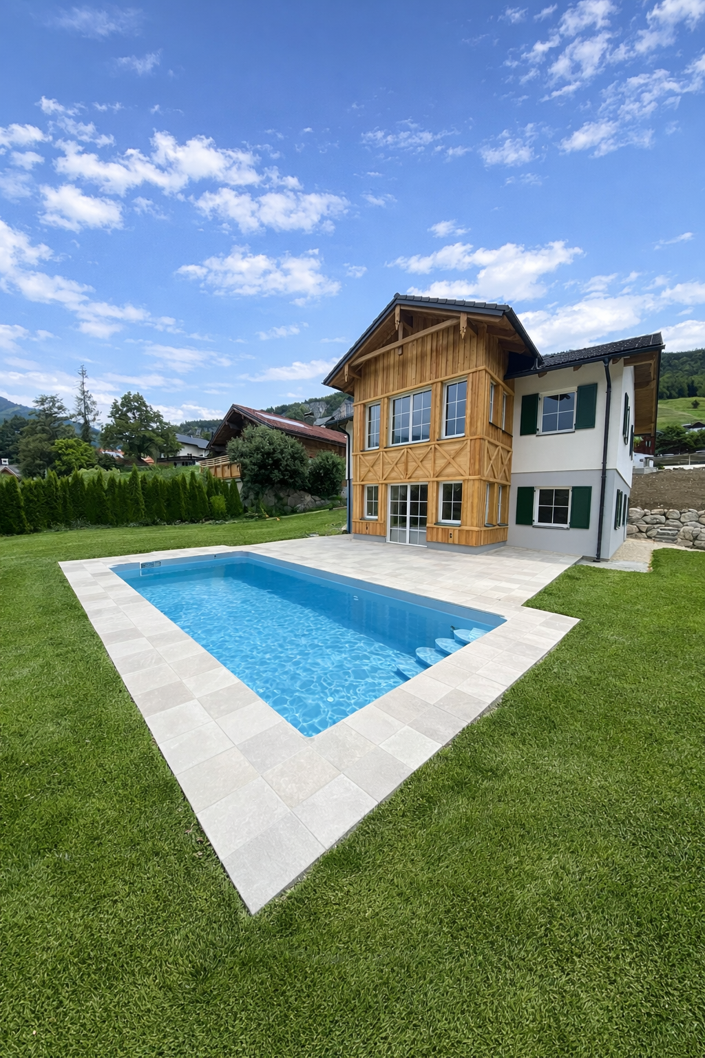 Poolumrandung Pflasterung Wien